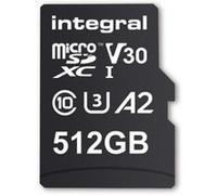 Integral UltimaPro - Carte mémoire flash - 512 Go - A2 / Video Class V30 / UHS-I U3