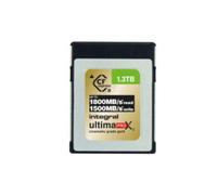 Integral Carte mémoire CFexpress 2.0 Type B Cinematic Gold 1.3TB - 1300Go