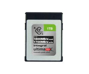Integral Carte mémoire CFexpress 2.0 Type B Cinematic Silver 1TB