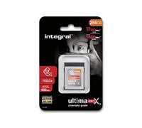 Integral Carte mémoire CFexpress de 128 Go de Type B 2.0 12K et 8K RAW et 8K 120 Conçue pour Les caméras cinéma et Les appareils Photo numériques - Vitesse d'écriture élevée d'au Moins 1300 Mo/s.