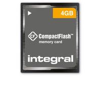 Carte mémoire flash INTEGRAL 4 Go CompactFlash