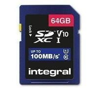 INTEGRAL Carte SDXC Ultima Pro U1 64G (100MB/s) (Class 10)