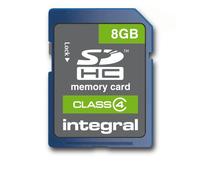 Integral INSDH8G4V2 mémoire flash 8 Go SD UHS-I