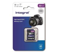 Integral - Carte mémoire intégrale SDHC V10 32GB | Soufflez un 1 pièce