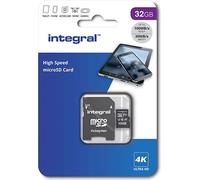 INTEGRAL Micro SD 32GB Classe 10 UHS-I V30 A1 R180 MB/s