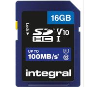 INTEGRAL Carte SDHC Ultima Pro U1 16GB (100MB/s) (Class 10)