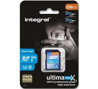 INTEGRAL Carte SDXC Ultima Pro X2 256GB V90 (300/280MB/s)