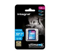 Integral Carte SDXC UltimaPro x3 v60 128GO - Pack