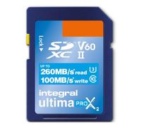 Integral INSDX256G-260/100U2 mémoire flash 256 Go SD UHS-II