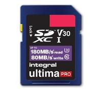 Integral cartes sdxc 1 to ultimapro professional v30 uhs-i u3 180w/150r G