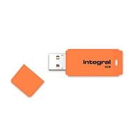 Integral - Clé 8 Go USB 2.0 - Neon - Orange