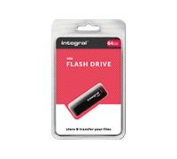 Integral INFD64GBBLK lecteur USB flash 64 Go USB Type-A 2.0 Noir