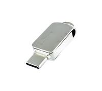 INTEGRAL Clé USB-C et USB-A 3.0 Dual ? 128Go ? Gris