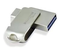 INTEGRAL Clé USB-C et USB-A 3.0 Dual ? 32Go ? Gris