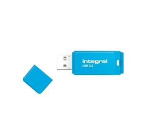 Integral clé USB Néon 64 Go Usb 3.2 (USB-C) Bleu