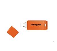 Integral clé USB Neon 64Go Orange