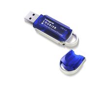 Integral Courier FIPS 197 Encrypted USB 3.0 - Clé USB - chiffré - 8 Go - USB 3.0