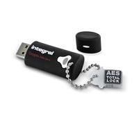 Integral Crypto - Clé USB - chiffré - FIPS 140-2 Level 2 - 64 Go - USB 3.0