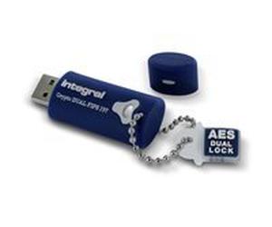 Integral Crypto Dual - clé USB - 64 Go