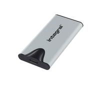 INTEGRAL Disque Dur SSD Portable USB-C 3.2 - Mémoire de 4 To - Noir et Gris