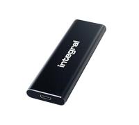 Integral INSSD500GPORT3.2SLIMX lecteur à circuits intégrés externe Technologie Thunderbolt 500 Go USB Type-C 3.2 Gen 2 (3.1 Gen 2) Noir