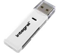 Integral Dual Slot SDXC Card Reader - Lecteur de carte (SD, microSD, SDHC, microSDHC, SDXC) - USB 2.0 G
