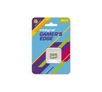 Integral Gamer's Edge - Carte mémoire flash (adaptateur microSDXC vers SD inclus(e)) - 64 Go - Video Class V30 / UHS-I U3 - microSDXC UHS-I U3