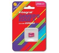 Integral Gamer's Edge X - Carte mémoire flash - 256 Go - A1 / Video Class V30 / UHS-I U3 / Class10 - microSDXC Express