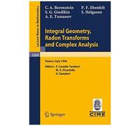 Integral Geometry, Radon Transforms And Complex Analysis