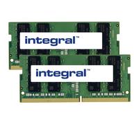 Integral - DDR4 - kit - 32 Go: 2 x 16 Go - SO DIMM 260 broches - 2400 MHz / PC4-19200 - mémoire sans tampon