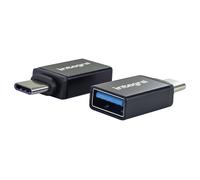Integral INADUSB3.0ATOCTW changeur de genre de câble USB Type-A USB Type-C Noir
