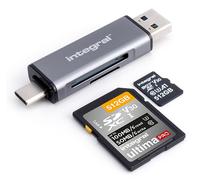 Integral INCRUSB3.2ACSDMSDR lecteur de carte mémoire