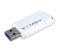 Integral INFD128GBTURBWH3.0 lecteur USB flash 128 Go USB Type-A 3.2 Gen 1 (3.1 Gen 1) Blanc