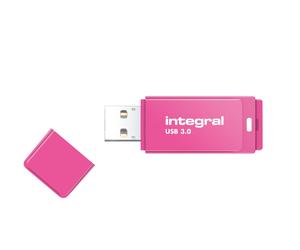 Integral INFD16GBNEONPK3.0 lecteur USB flash 16 Go USB Type-A 3.2 Gen 1 (3.1 Gen 1) Rose