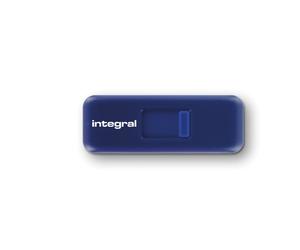 Integral INFD16GBSLDBL3.0 lecteur USB flash 16 Go USB Type-A 3.2 Gen 1 (3.1 Gen 1) Bleu