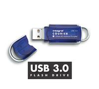 Integral courier fips 197 encrypted usb 3.0 - clé usb - 16 go