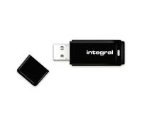 Integral 32GB USB2.0 DRIVE BLACK, 32 Go, USB Type-A, 2.0, 12 Mo/s, Casquette, Noir INFD32GBBLK