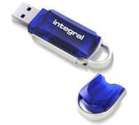 Integral INFD32GBCOU lecteur USB flash 32 Go USB Type-A 2.0 Bleu, Argent