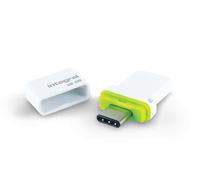 Integral INFD32GBFUSDUAL3.0-C lecteur USB flash 32 Go USB Type-A / USB Type-C 3.2 Gen 1 (3.1 Gen 1) Blanc, Vert