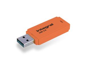 Integral INFD32GBNEONOR3.0 lecteur USB flash 32 Go USB Type-A 3.2 Gen 1 (3.1 Gen 1) Orange