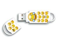 Integral INFD32GBXPREMOJI lecteur USB flash 32 Go USB Type-A 2.0 Multicolore