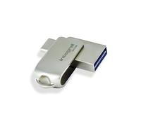 Integral INFD64GB360CDL3.0 lecteur USB flash 64 Go USB Type-A / USB Type-C 3.2 Gen 1 (3.1 Gen 1) Argent
