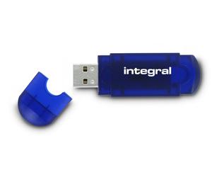 Integral INFD64GBEVOBL lecteur USB flash 64 Go USB Type-A 2.0 Bleu