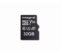 Integral microSDXC 32 Go Premium – 100/30 Mo/s V30 UHS-I U3 + adaptateur SD