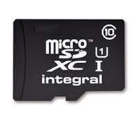 Integral Carte mémoire microSD SDHC UltimaPro Classe 10 90 Mo/s 8GB (+ adaptateur SD)