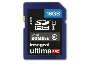 Integral INSDH16G10-80U1 mémoire flash 16 Go SD UHS-I