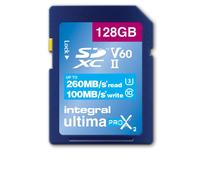 Integral INSDX128G-260/100U2 mémoire flash 128 Go SD UHS-II