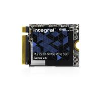 Integral SSD NVMe M.2 PCIe Gen4 x4 1 To - 4900 Mo/s lecture, 3200 Mo/s écriture - Disque SSD rapide pour jeux, Steam Deck, Surface Pro, PC