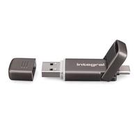 Integral SSD externe INUSSD512GBSLIMXDL3.2 512 Go USB-A/USB-C USB 3.2 Gen 2x2 Bronze