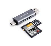 INTEGRAL Lecteur de Carte Duo USB 3.2 Type A et Type C